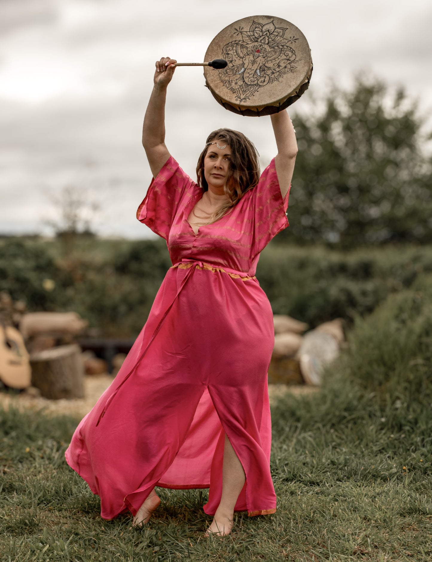 Pink Goddess Dress