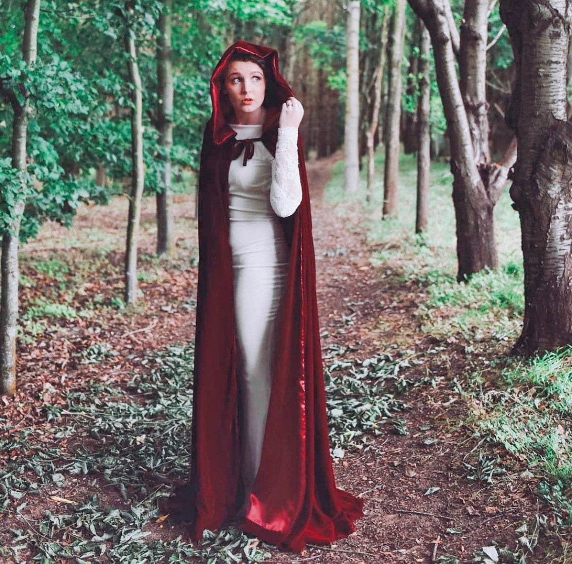 Handmade Velvet Cape