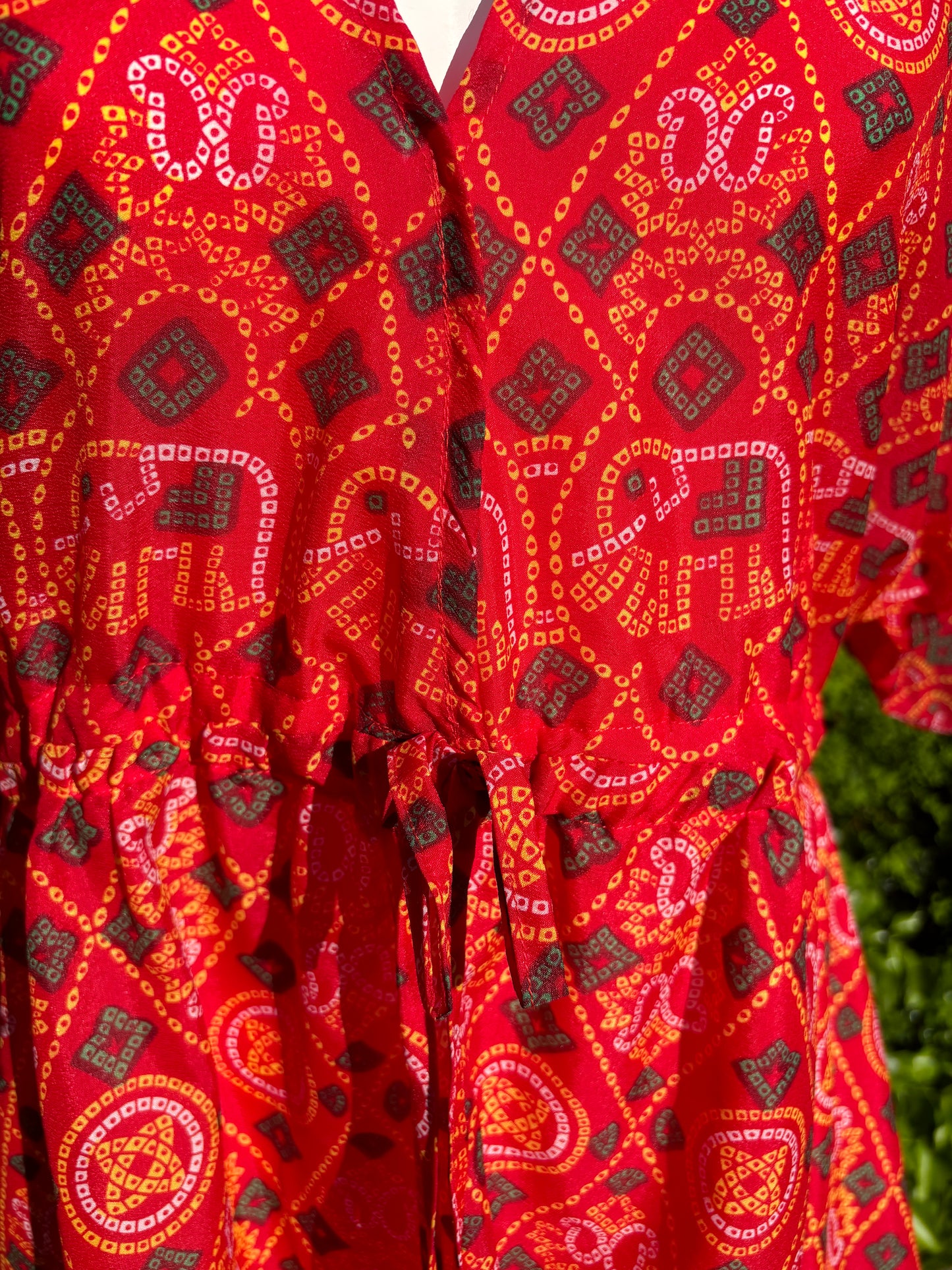 Red Goddess Dress
