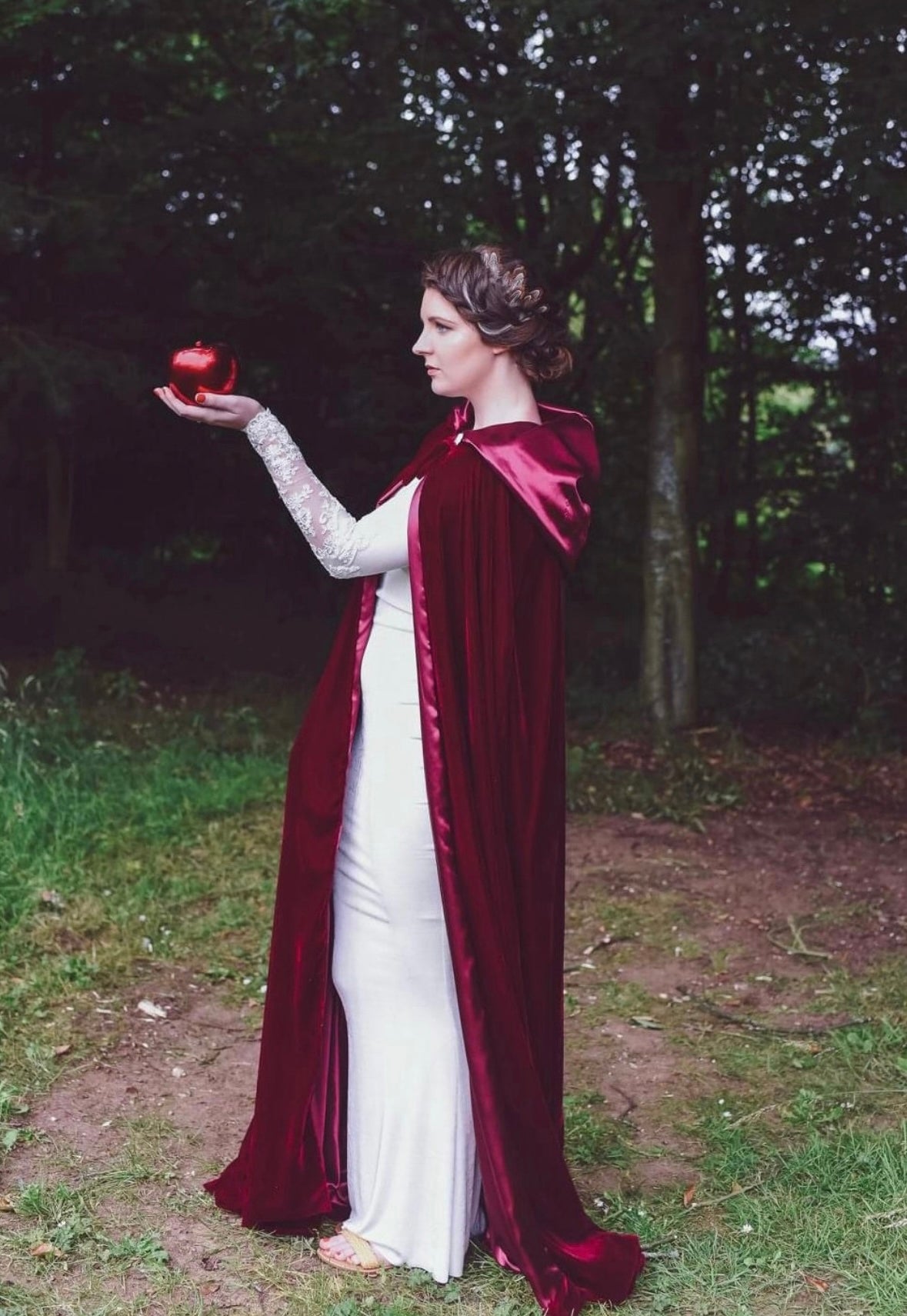 Handmade Velvet Cape