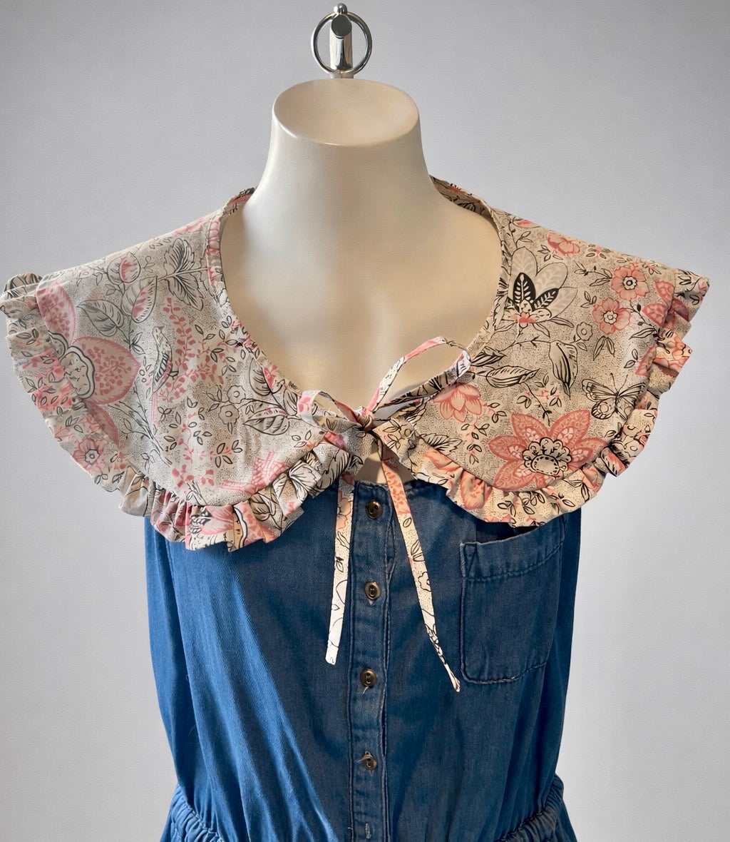 Handmade Vintage Fabric Collar
