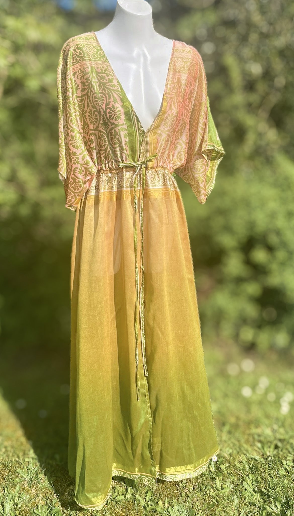 Lime Goddess Dress