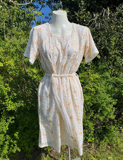 White Short Sleeved Tunic Dress