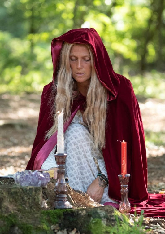 Handmade Velvet Cape