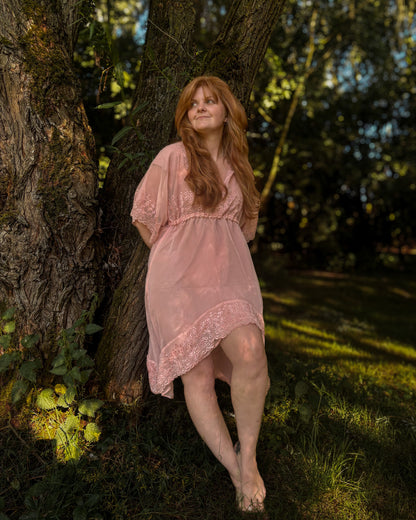 Rose Goddess Midi Dress