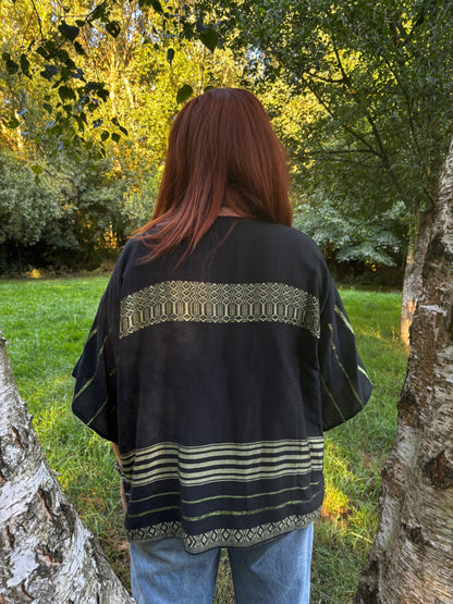 Black Blanket Cardigan