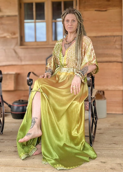 Lime Goddess Dress