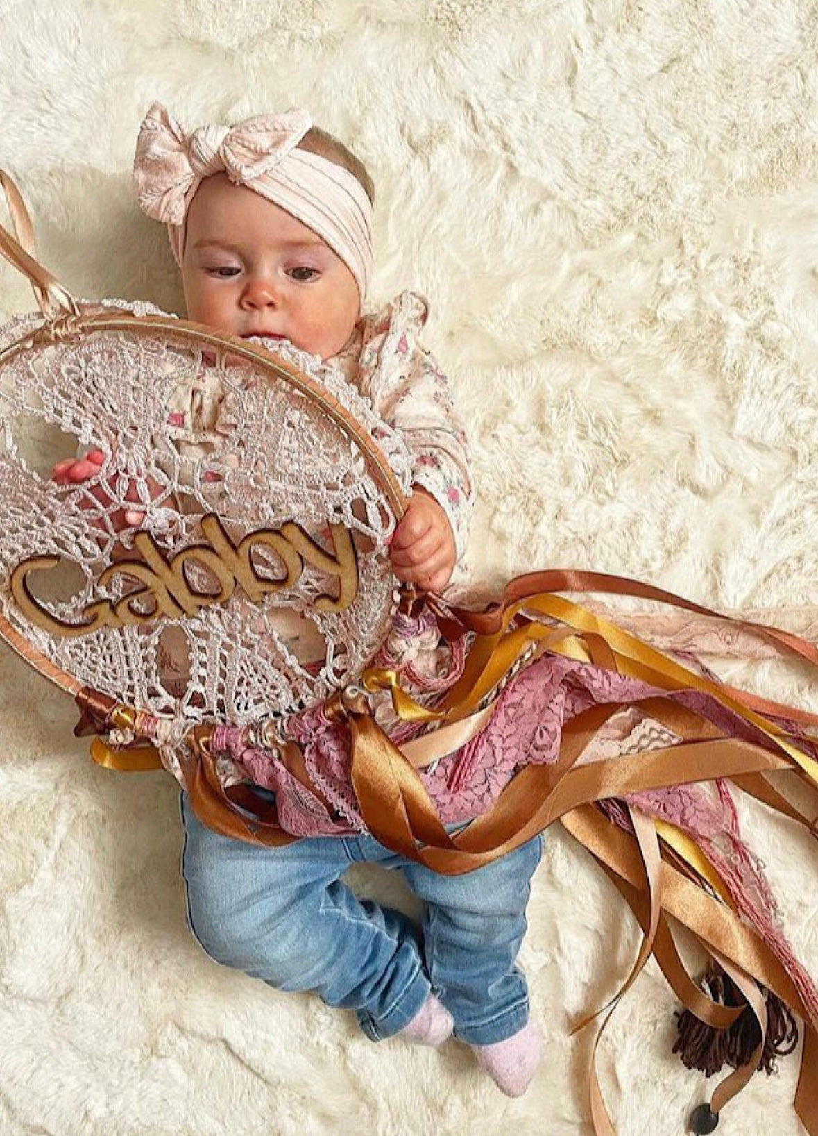 Personalised Vintage Doily Dreamcatcher