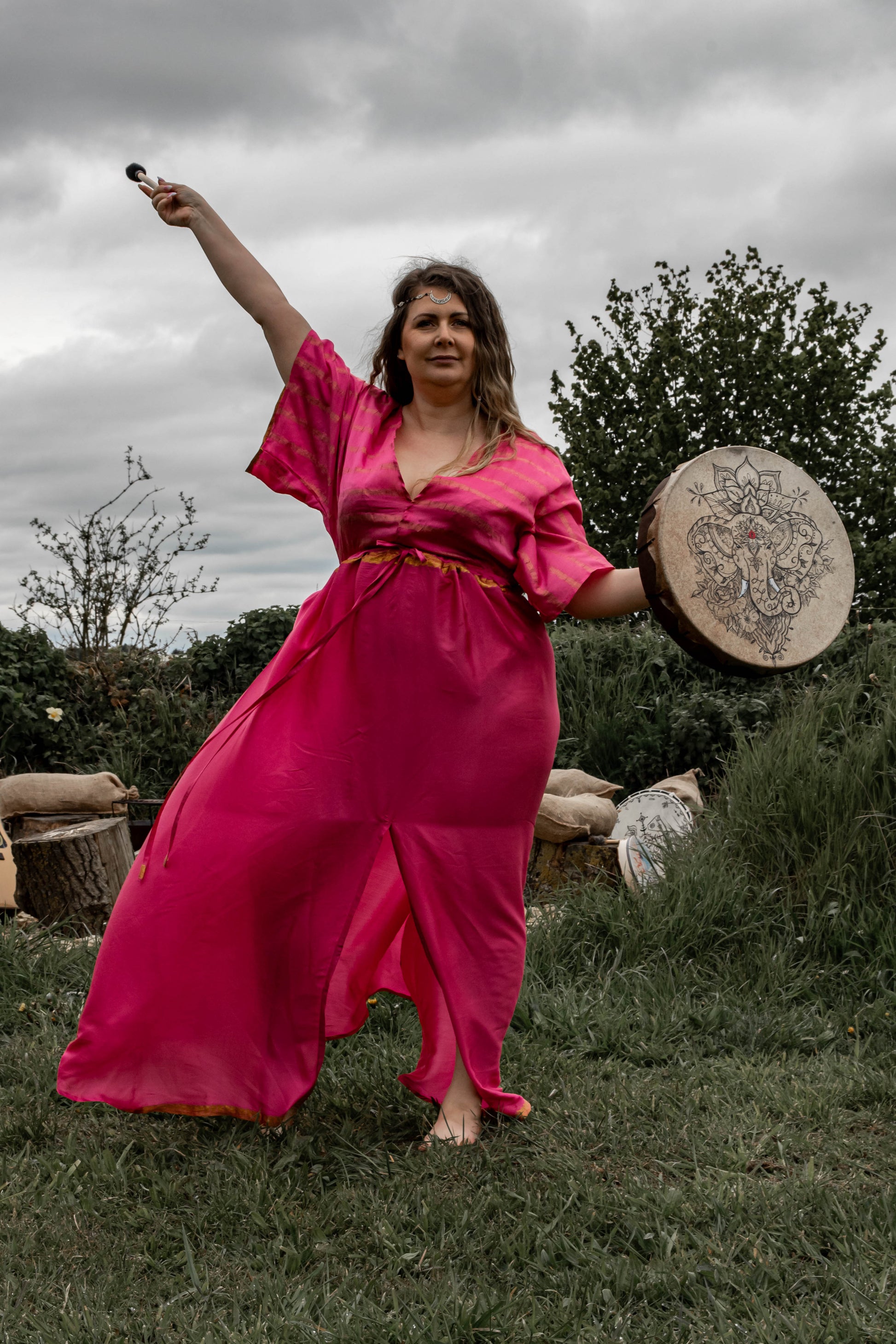 Pink Goddess Dress – The Vintage Hippy Pink Goddess Dress – The Vintage Hippy