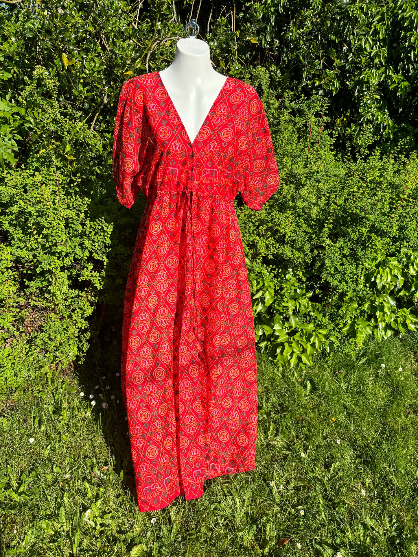 Red Goddess Dress
