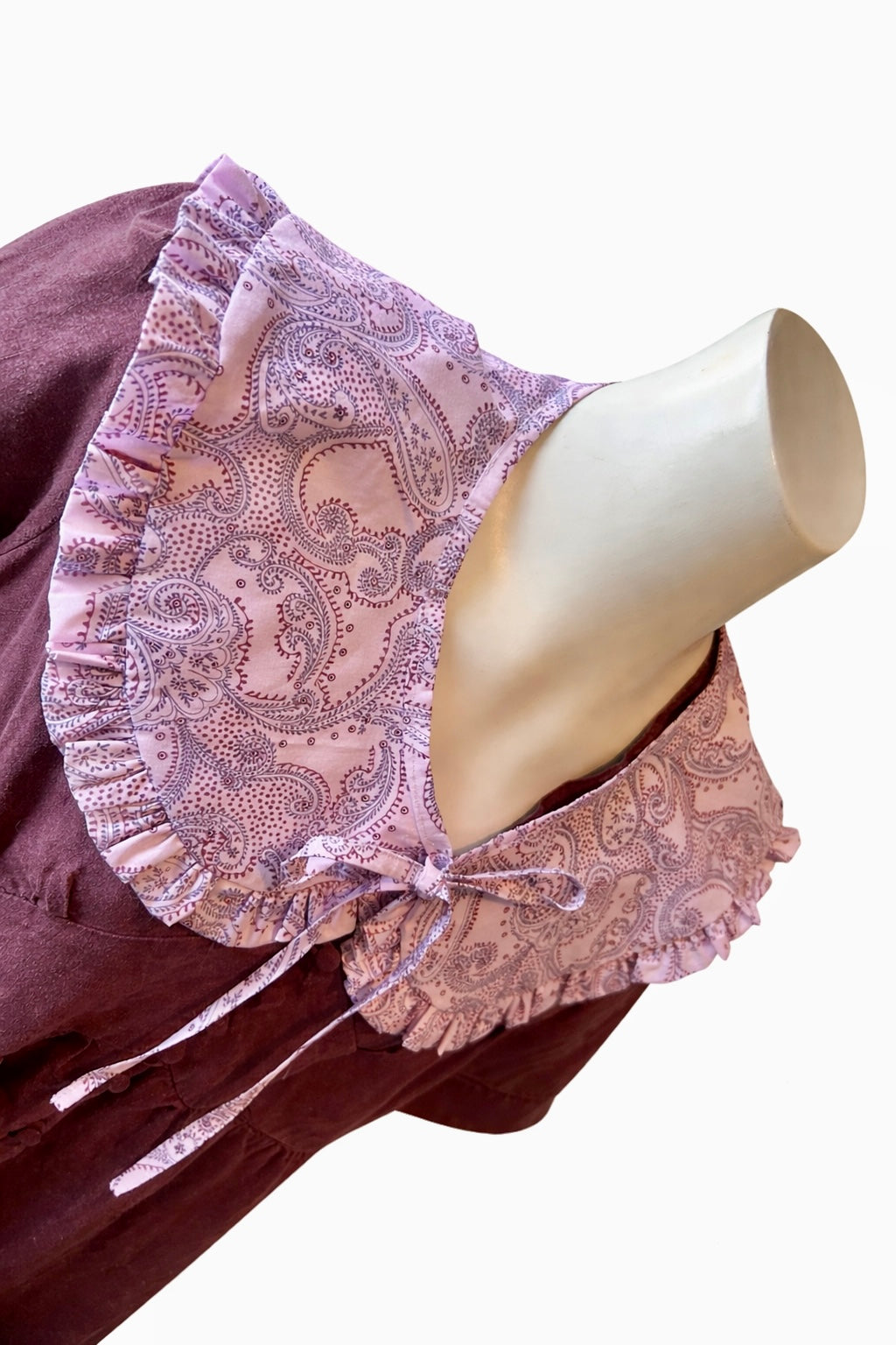 Handmade Vintage Fabric Collar 