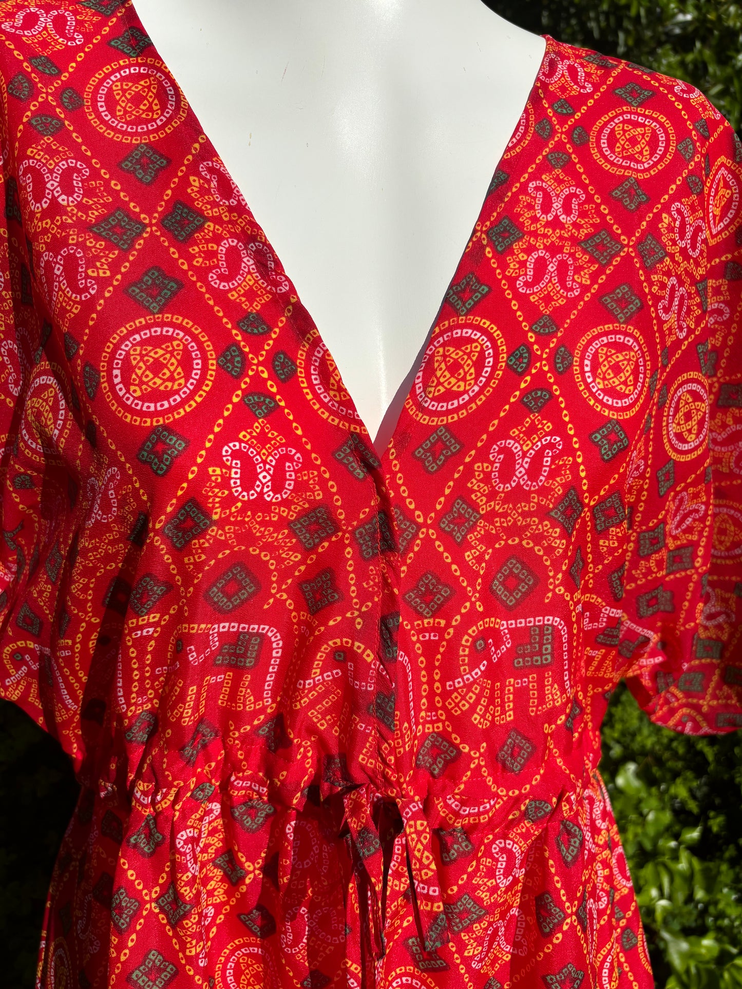 Red Goddess Dress