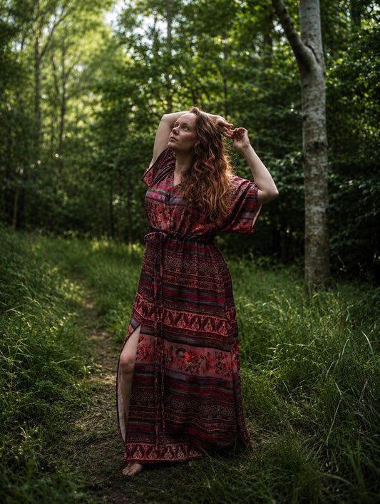 Pink Multi Goddess Dress