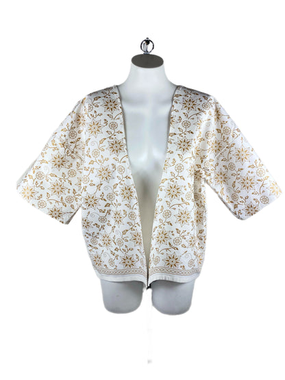 Pattern tablecloth Kimono
