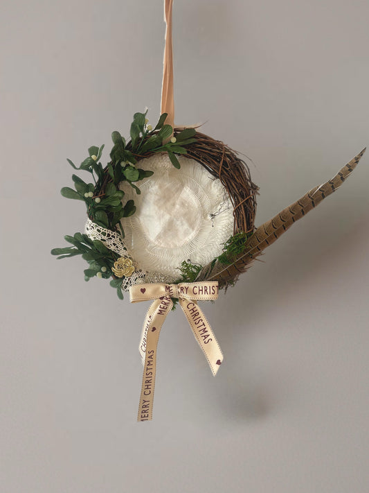 Winter Vintage Doily Wreath Workshop