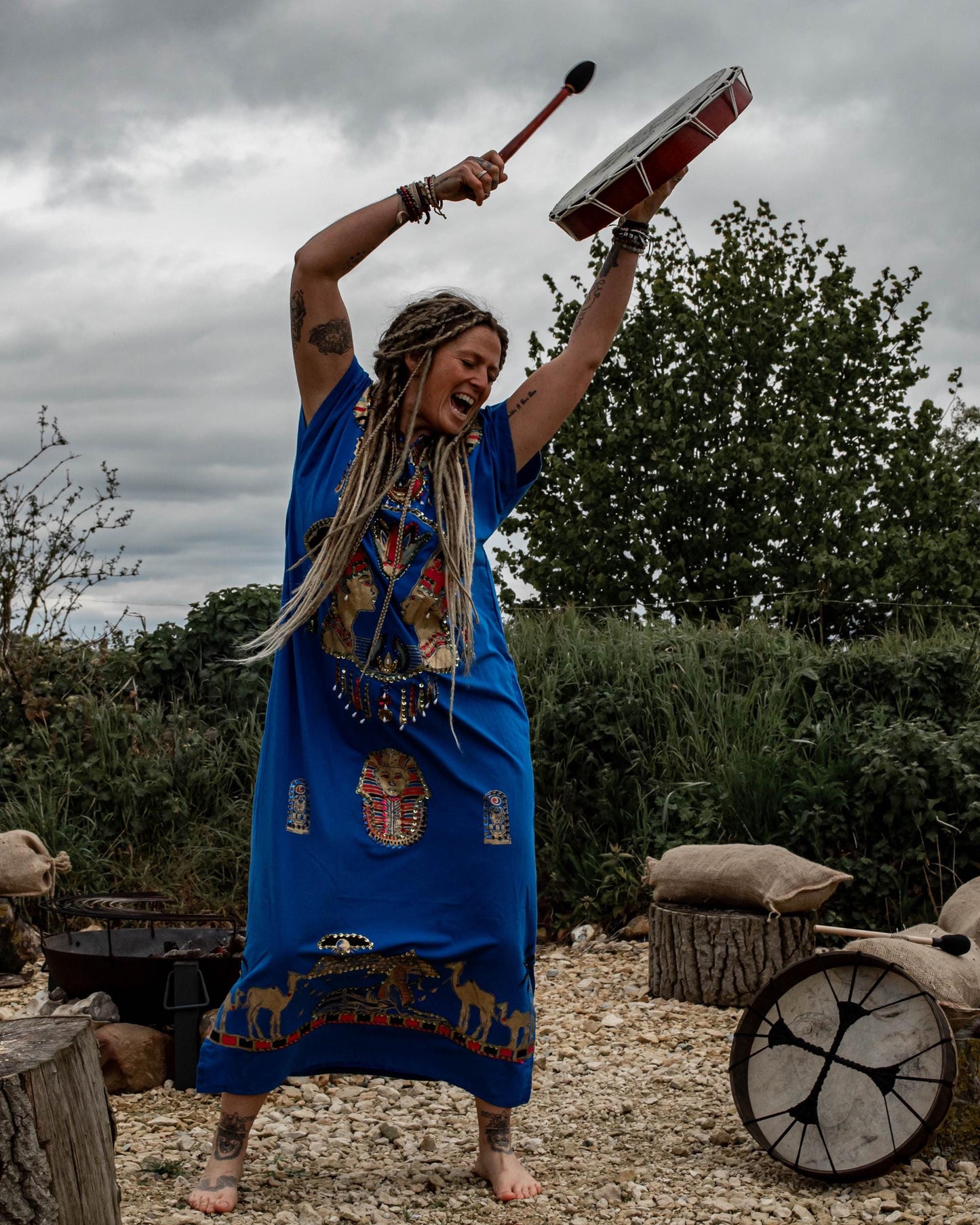 Vintage Egyptian dress